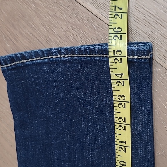 EUC Daytrip Jeans Women's sz 29 Virgo Crop Leg Mid Rise Denim Jeans - Picture 14 of 14